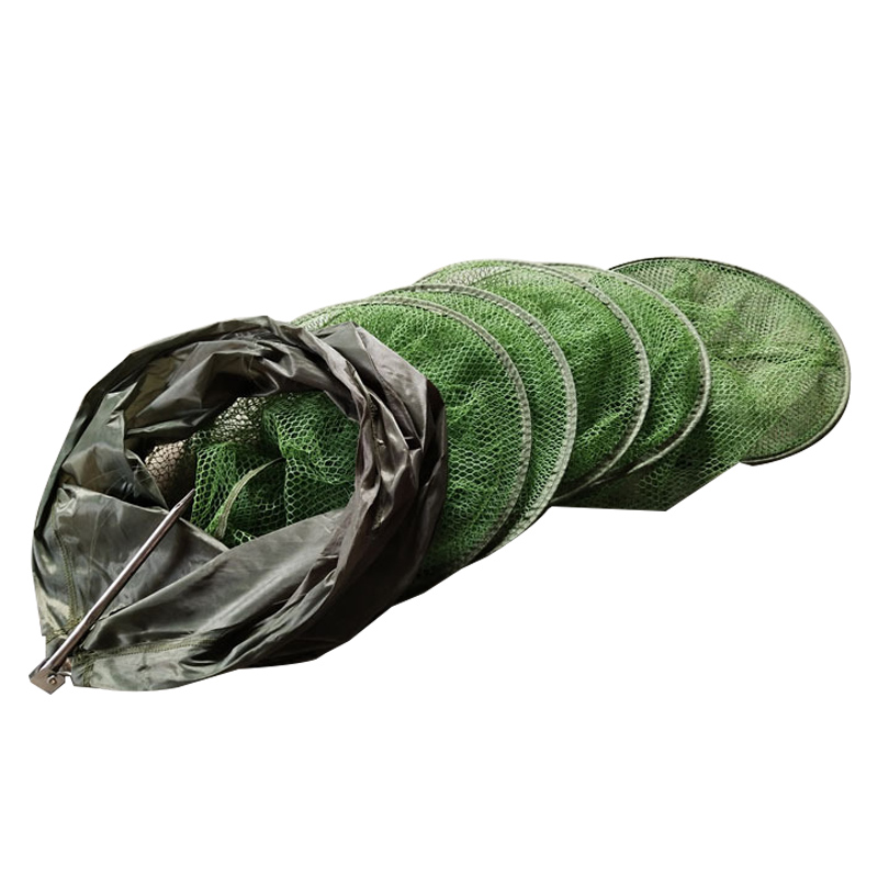 Fishing Equipment Stores - Folding Fishing Net Tackle Aluminum Ring