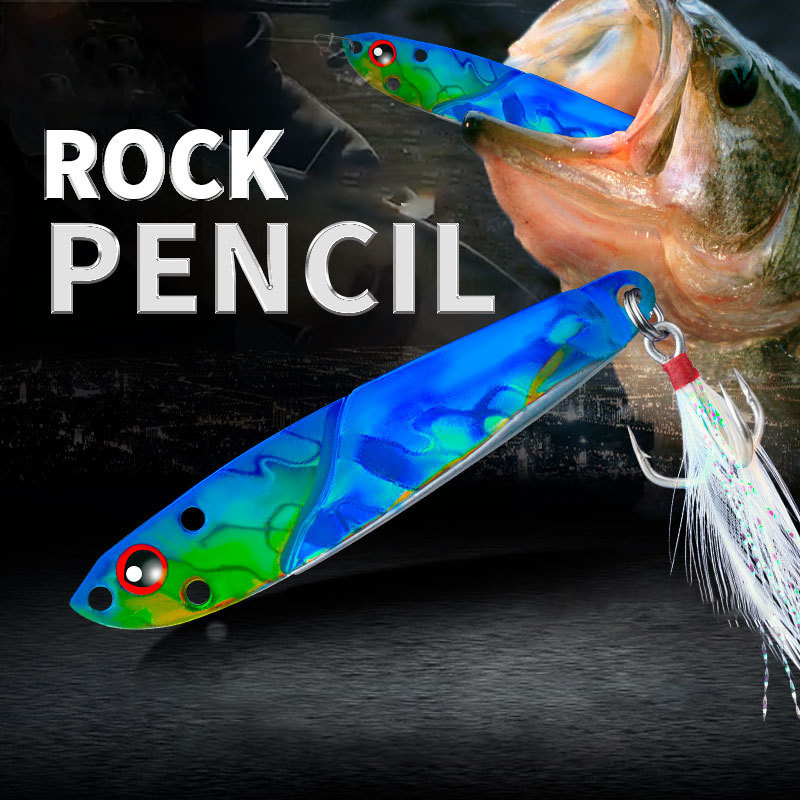 Fishing Equipment For Trout - 1PC Metal Jig 3D Fish Bait