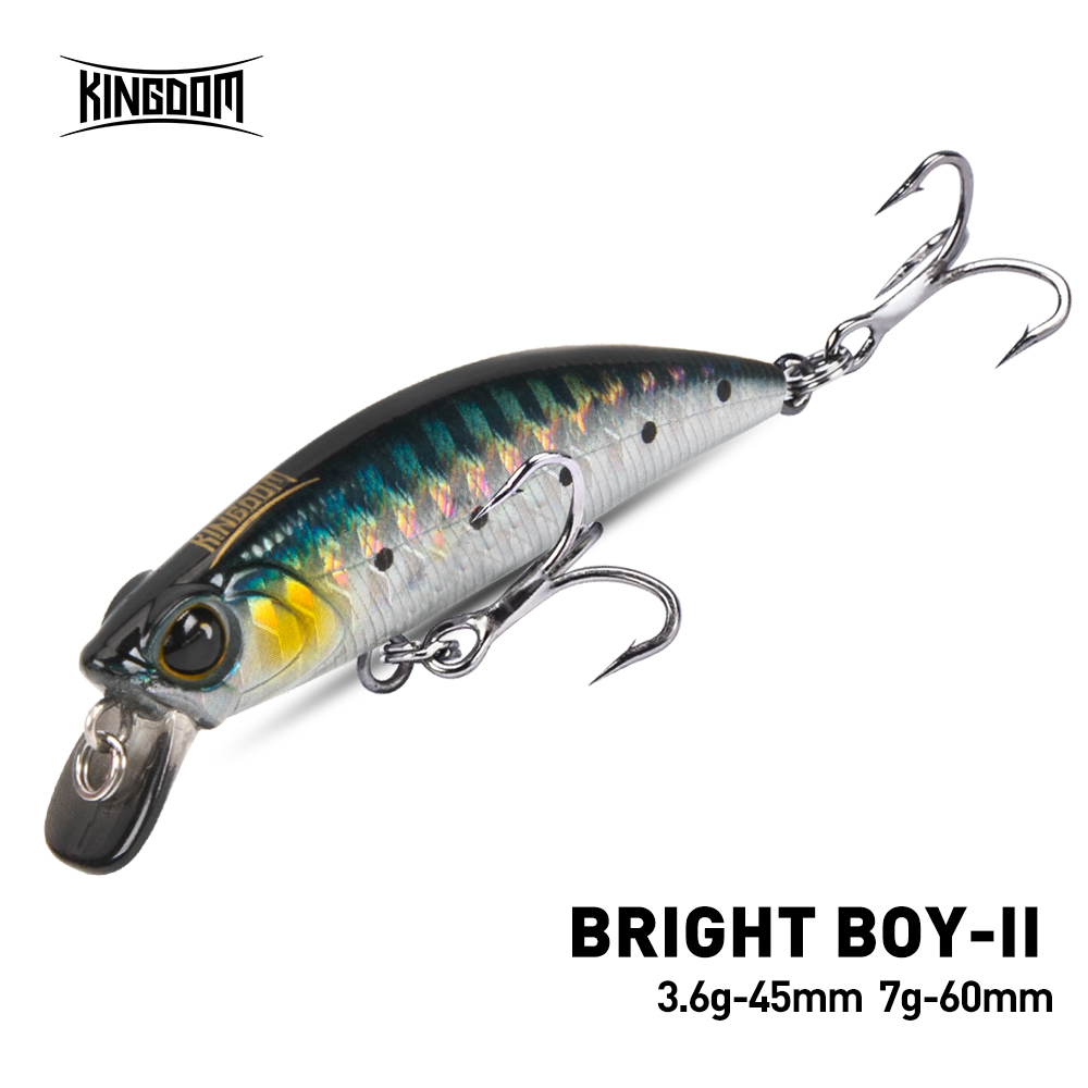 Fishing Equipment For Trout - Kingdom Sinking Minnow Fishing Lure 45mm