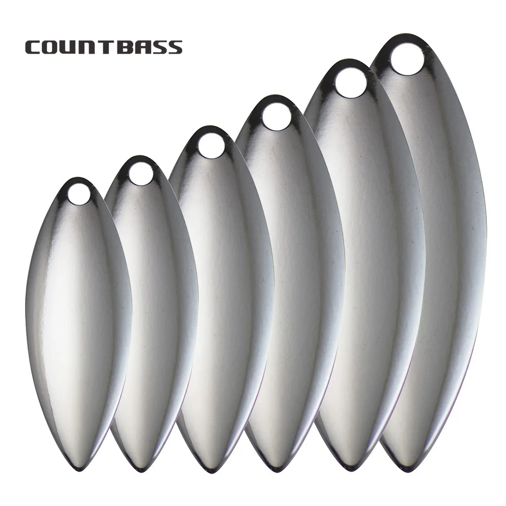 Fishing Equipment Parts - Countbass 50pcs Size 1-6 Nickel Steel