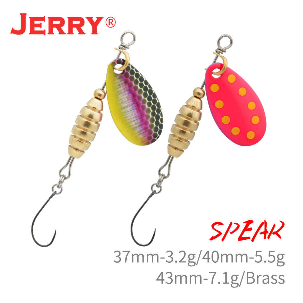 Jerry Spear Spinner Bait Metal - Fishing Equipment For Trout 评论和价格
