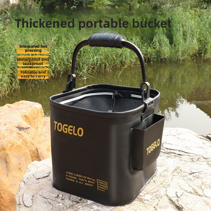 Fish bucket New folding fishin - Fishing Equipment Usa 评论和价格
