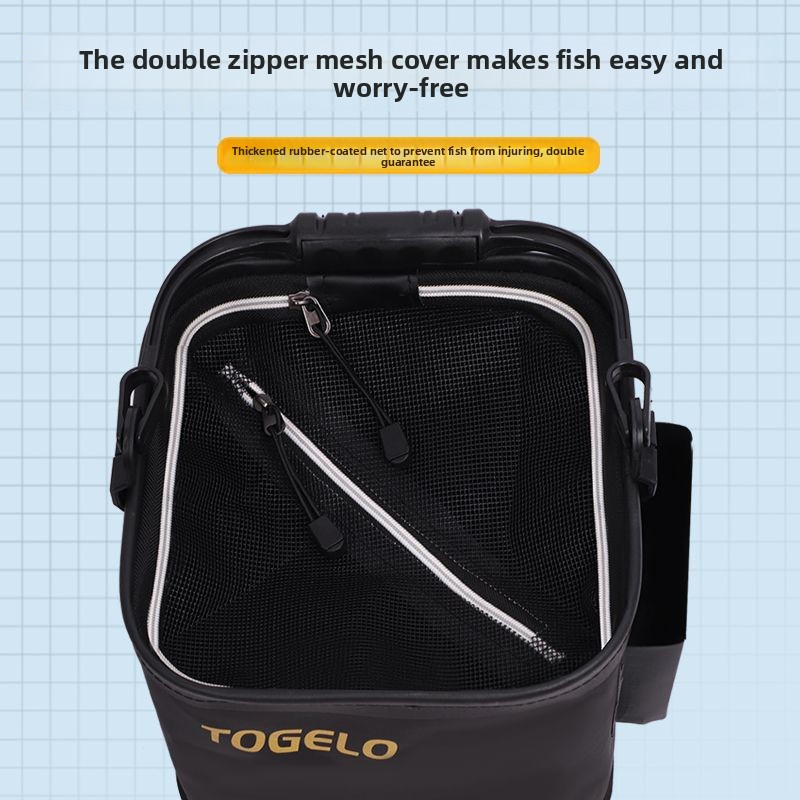 Fish bucket New folding fishin - Fishing Equipment Usa 评论和价格