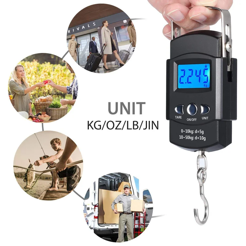 FLYSAND 110lb/50kg Electronic  - Fishing Equipment Parts 评论和价格