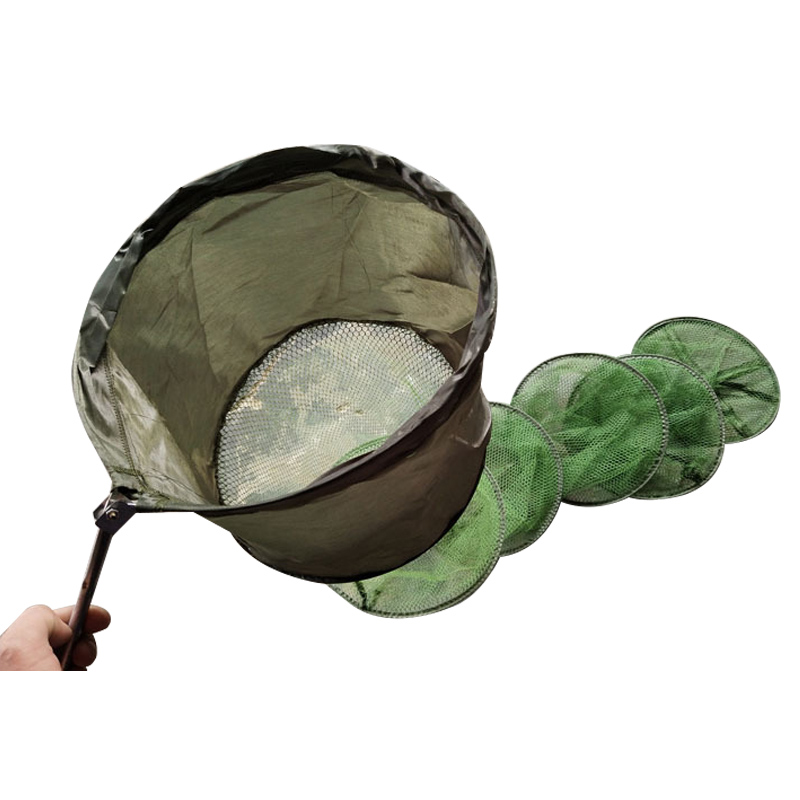Folding Fishing Net Tackle Alu - Fishing Equipment Stores 评论和价格