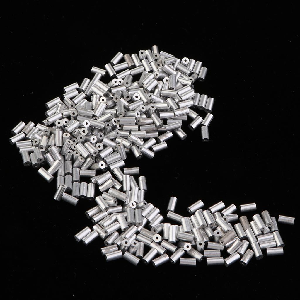 Fishing Wire Leader Crimps Alu - Fishing Line 评论和价格