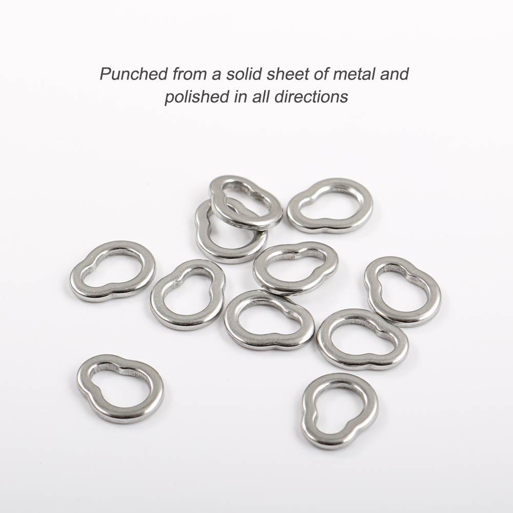 JIGGING PRO 15Pcs GP Solid Rin - Fishing Equipment Stores 评论和价格