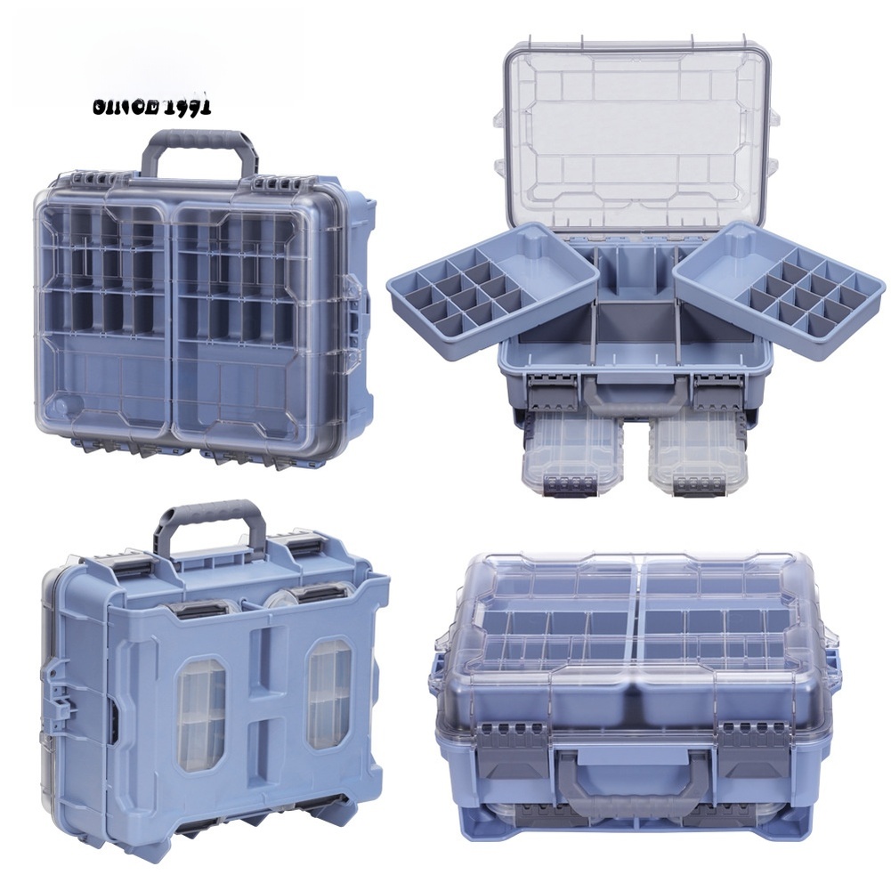 1pc Waterproof Double Layer Po - Fishing Equipment Storage 评论和价格