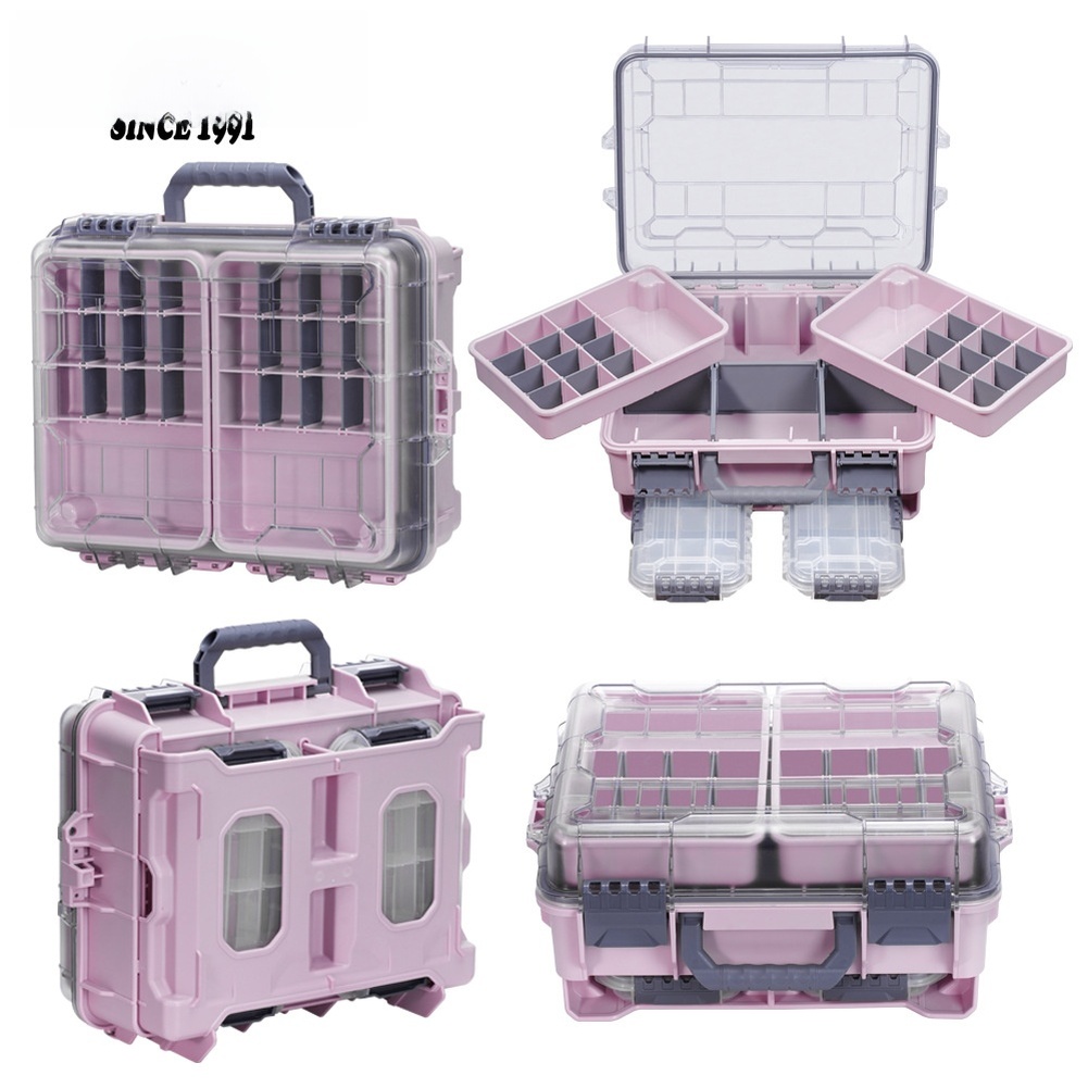 1pc Waterproof Double Layer Po - Fishing Equipment Storage 评论和价格