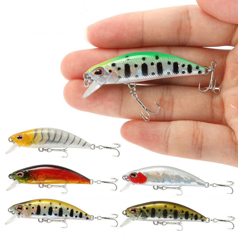 Mini Sinking Minnow Wobblers F - Fishing Equipment For Trout 评论和价格