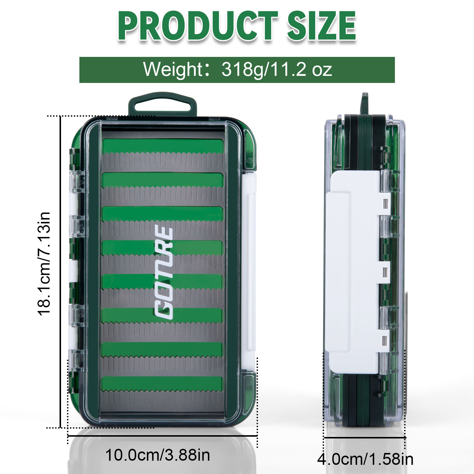 Goture Waterproof Double Sided - Fishing Equipment Fly 评论和价格