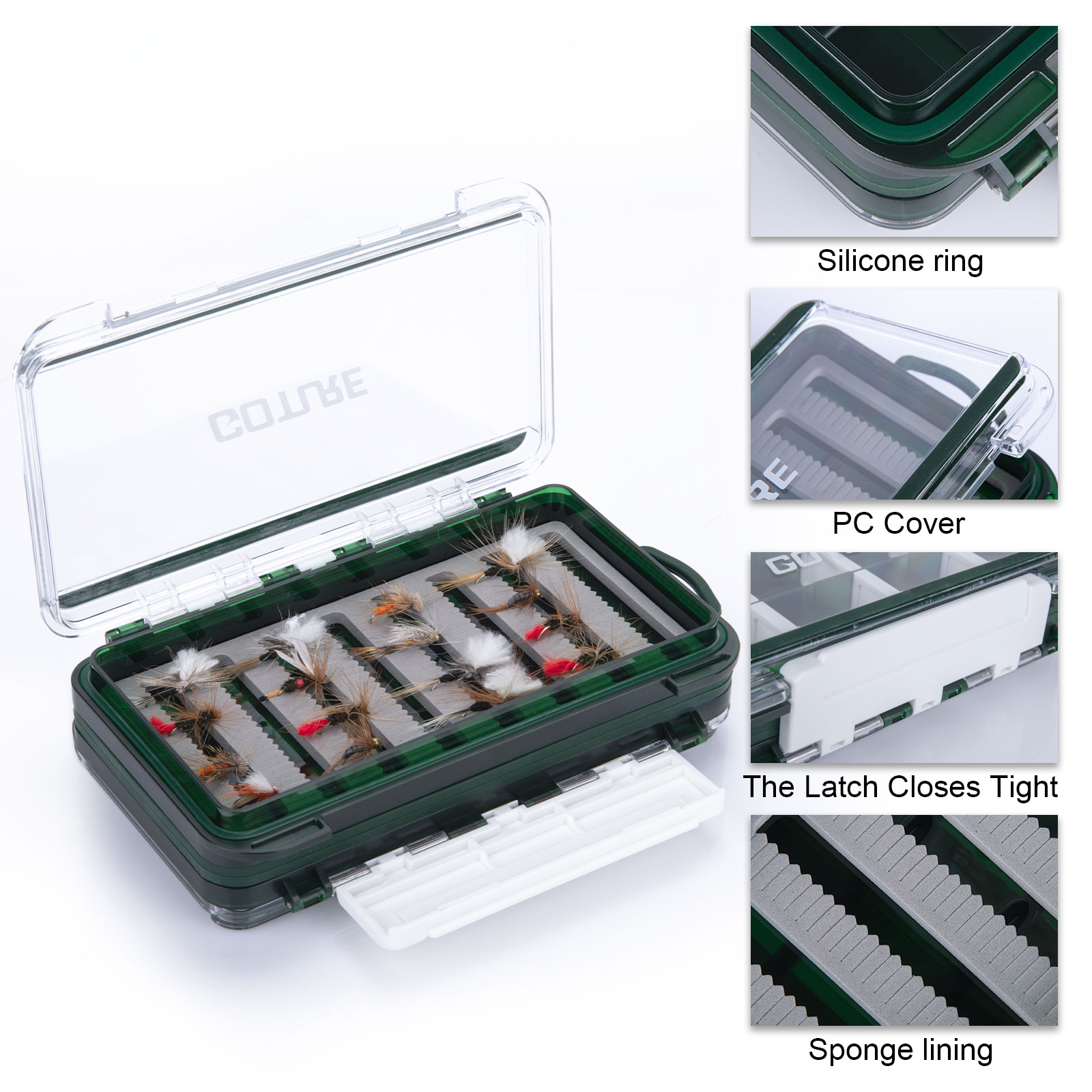 Goture Waterproof Double Sided - Fishing Equipment Fly 评论和价格
