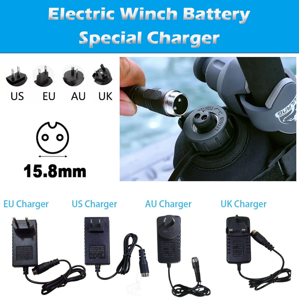 Electric Winch Battery 16.8V 2 - Fishing Equipment Uk 评论和价格