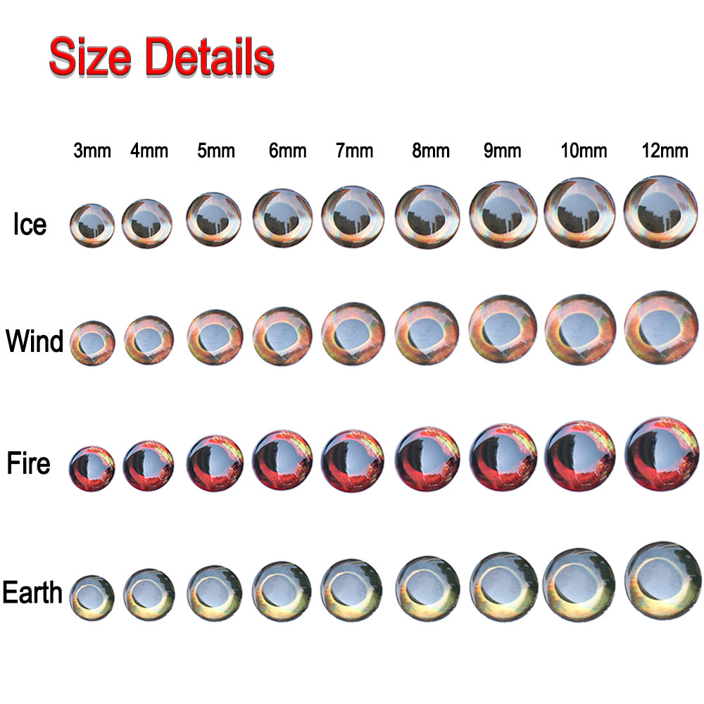 ICERIO 100PCS  Holographic 3D  - Fishing Equipment Fly 评论和价格