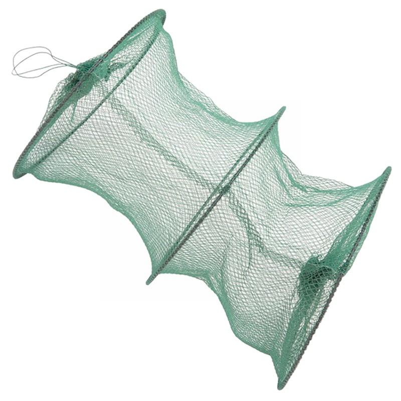 Folding Round Nylon Mesh Metal - Fishing Equipment Parts 评论和价格