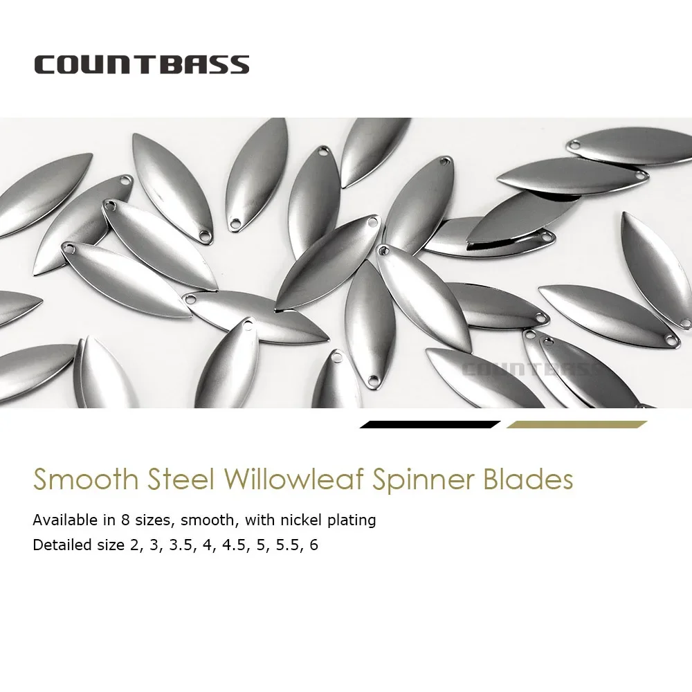 Countbass 50pcs Size 1-6 Nicke - Fishing Equipment Parts 评论和价格