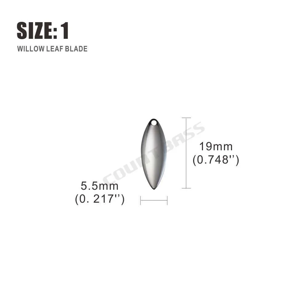 Countbass 50pcs Size 1-6 Nicke - Fishing Equipment Parts 评论和价格