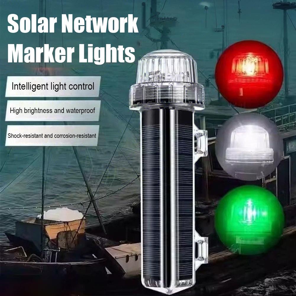 Solar Ocean Signal Light Navig - Fishing Equipment Stores 评论和价格