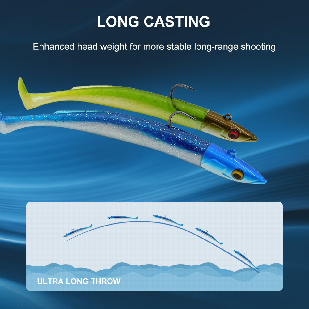 ESFISHING Soft Fishing Lure Le - Fishing Equipment For Trout 评论和价格