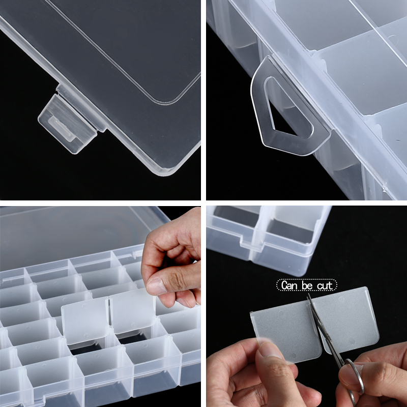 36 Grids Plastic Organizer Box - Fishing Equipment Storage 评论和价格